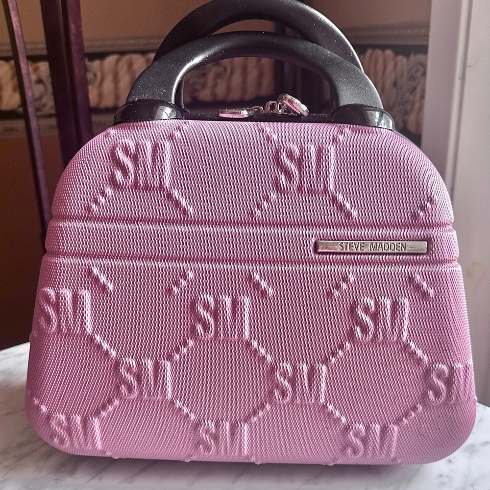 Steve Madden Pink Mini Bag with Embossed Design